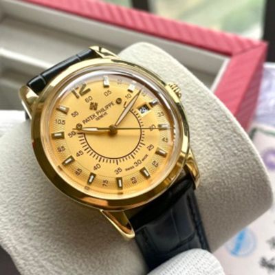 TW Factory PATEK PHILIPPE  9015   Automatic Movement  Gold 40mm Watch
